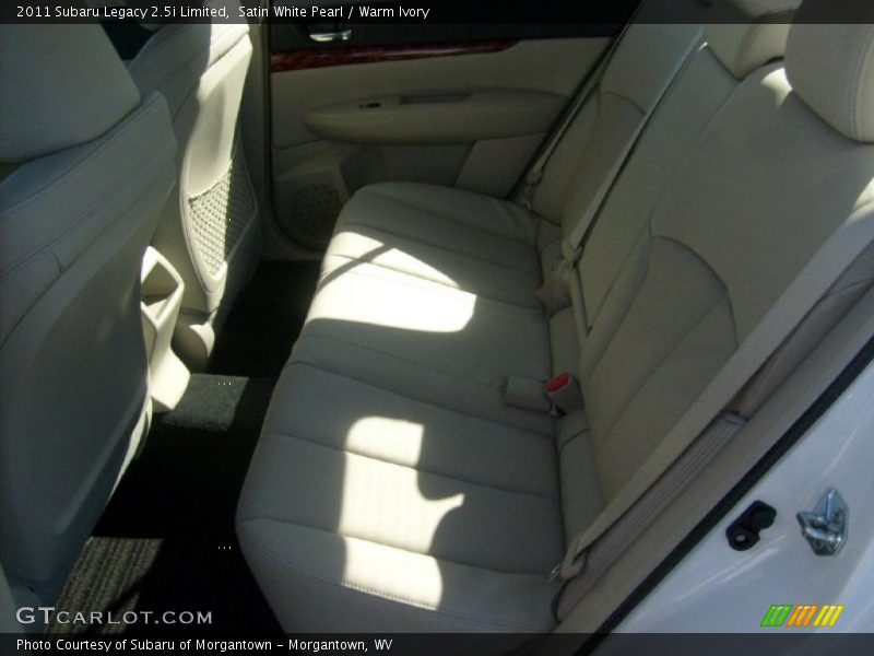 Satin White Pearl / Warm Ivory 2011 Subaru Legacy 2.5i Limited