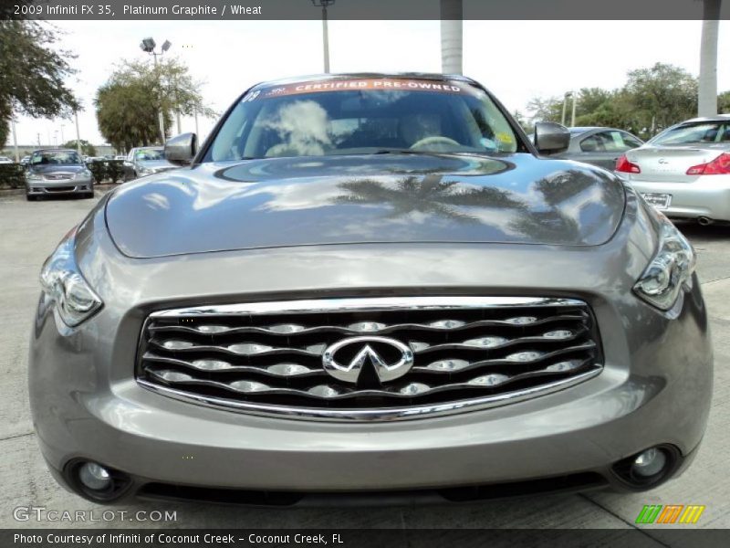 Platinum Graphite / Wheat 2009 Infiniti FX 35