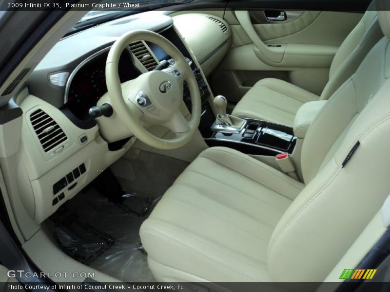 Platinum Graphite / Wheat 2009 Infiniti FX 35