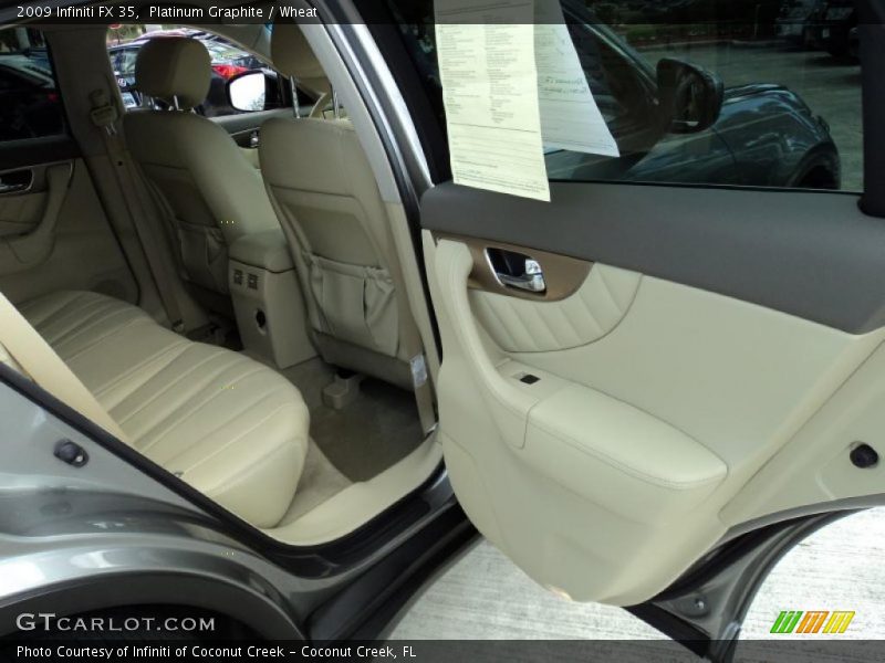 Platinum Graphite / Wheat 2009 Infiniti FX 35