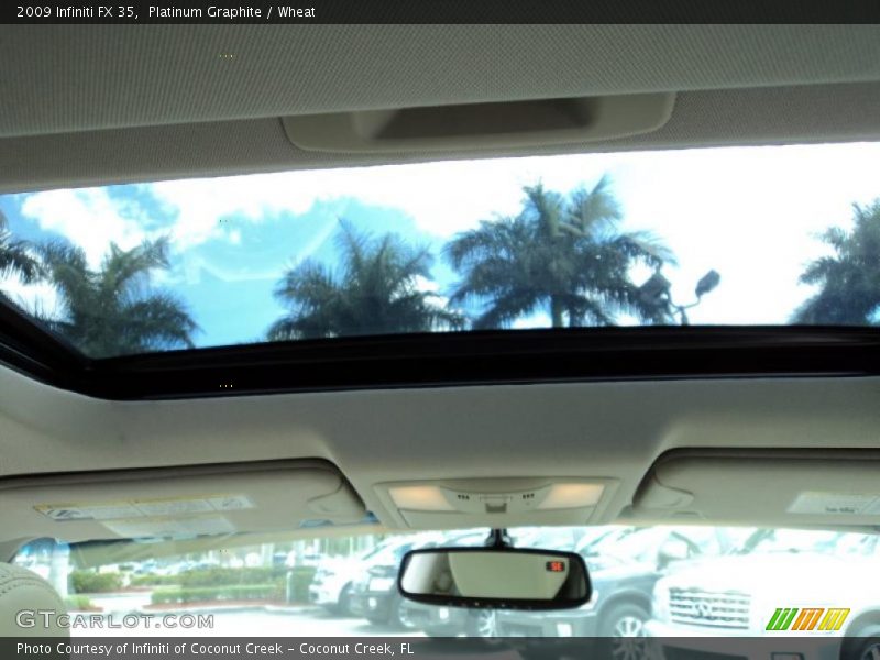 Platinum Graphite / Wheat 2009 Infiniti FX 35