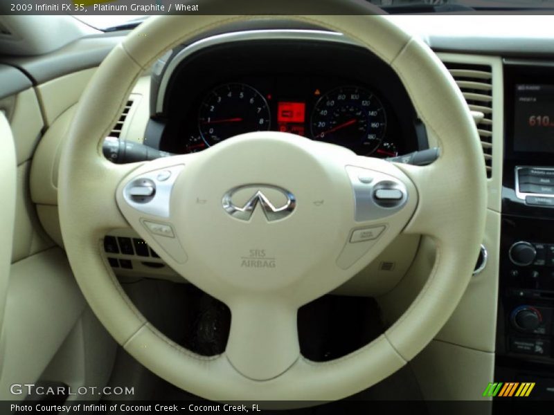 Platinum Graphite / Wheat 2009 Infiniti FX 35