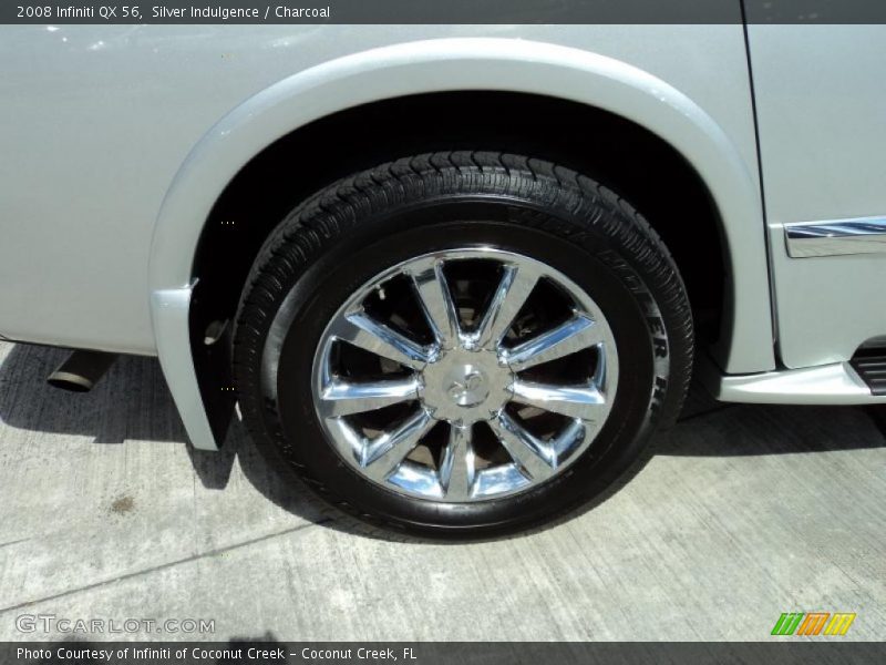 Silver Indulgence / Charcoal 2008 Infiniti QX 56