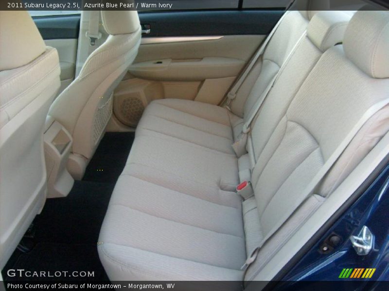 Azurite Blue Pearl / Warm Ivory 2011 Subaru Legacy 2.5i