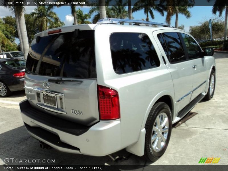 Silver Indulgence / Charcoal 2008 Infiniti QX 56
