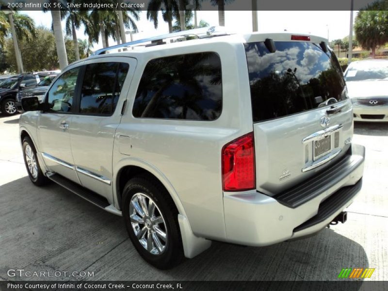Silver Indulgence / Charcoal 2008 Infiniti QX 56