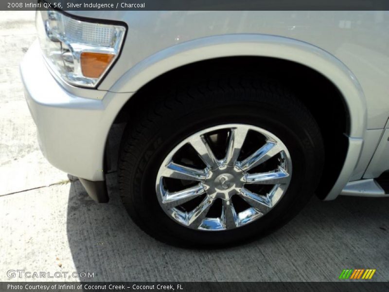 Silver Indulgence / Charcoal 2008 Infiniti QX 56