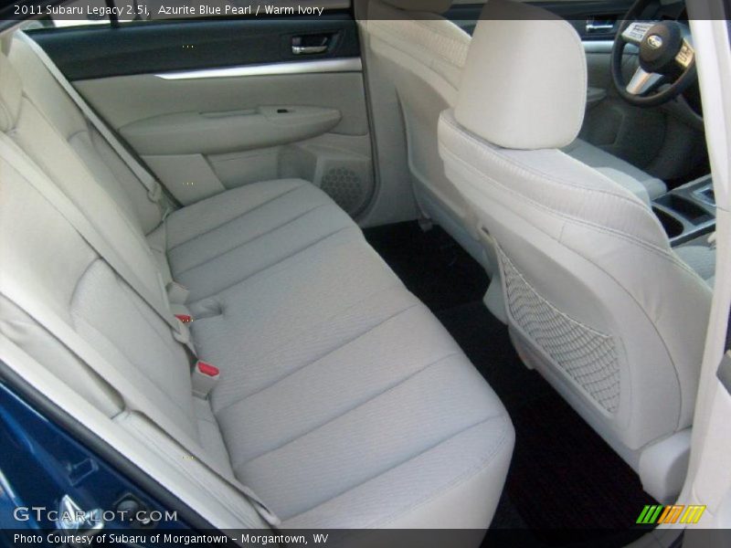 Azurite Blue Pearl / Warm Ivory 2011 Subaru Legacy 2.5i