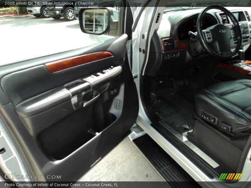 Silver Indulgence / Charcoal 2008 Infiniti QX 56