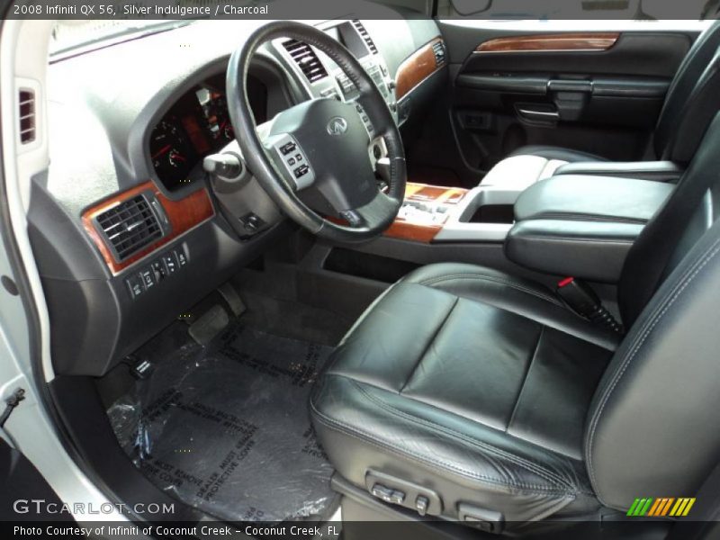 Silver Indulgence / Charcoal 2008 Infiniti QX 56