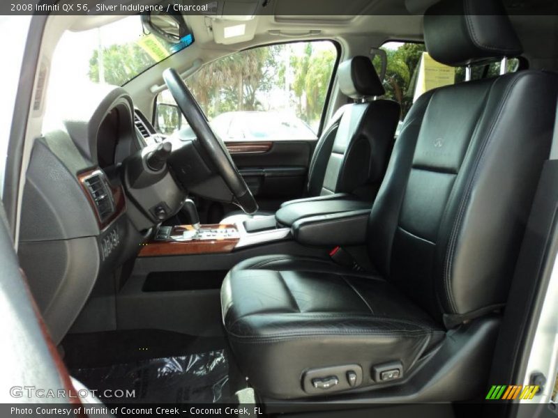 Silver Indulgence / Charcoal 2008 Infiniti QX 56