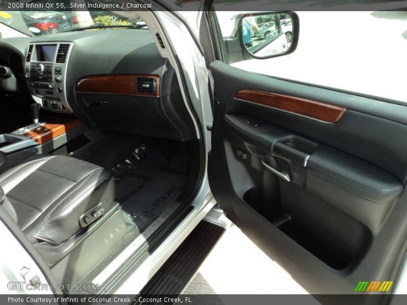 Silver Indulgence / Charcoal 2008 Infiniti QX 56