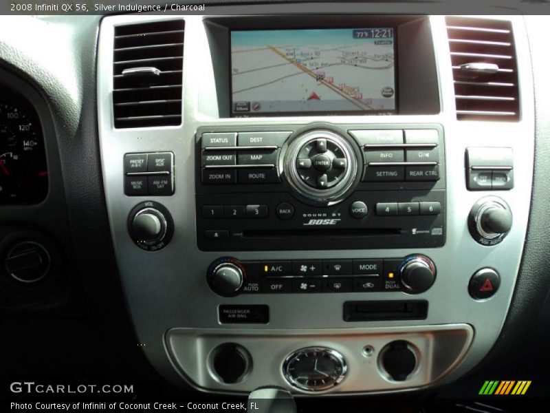 Silver Indulgence / Charcoal 2008 Infiniti QX 56