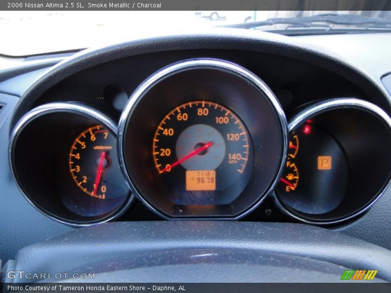 Smoke Metallic / Charcoal 2006 Nissan Altima 2.5 SL