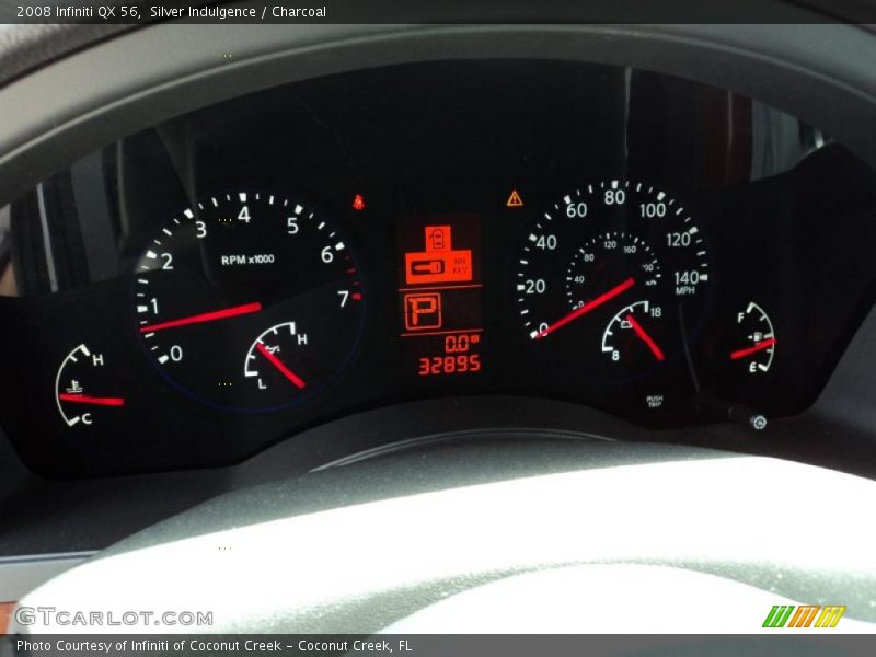 Silver Indulgence / Charcoal 2008 Infiniti QX 56