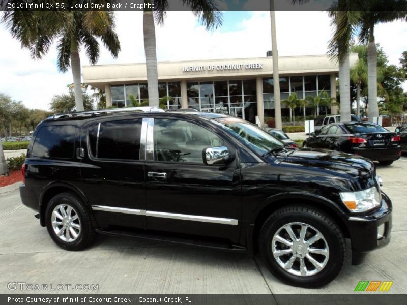  2010 QX 56 Liquid Onyx Black