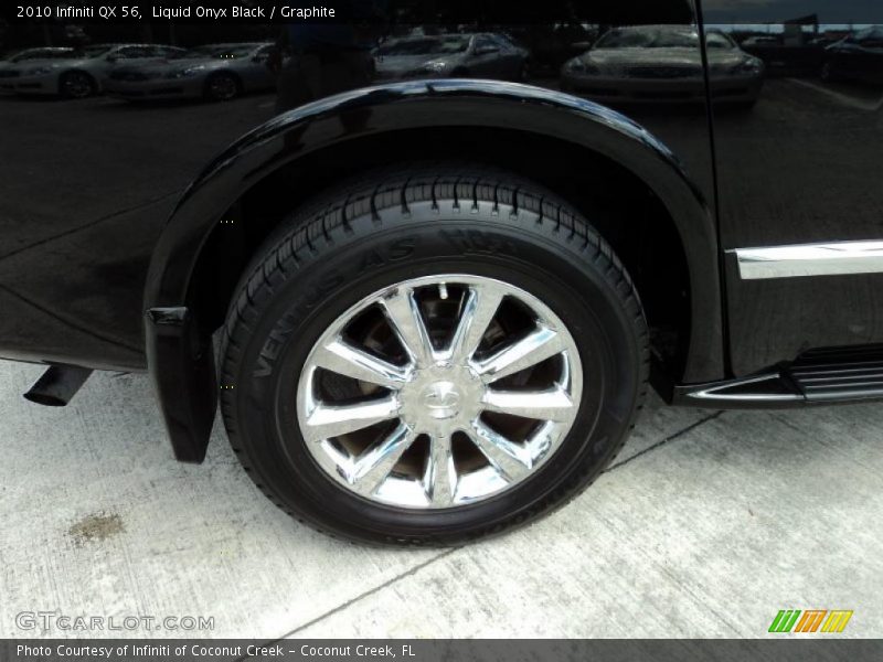 Liquid Onyx Black / Graphite 2010 Infiniti QX 56