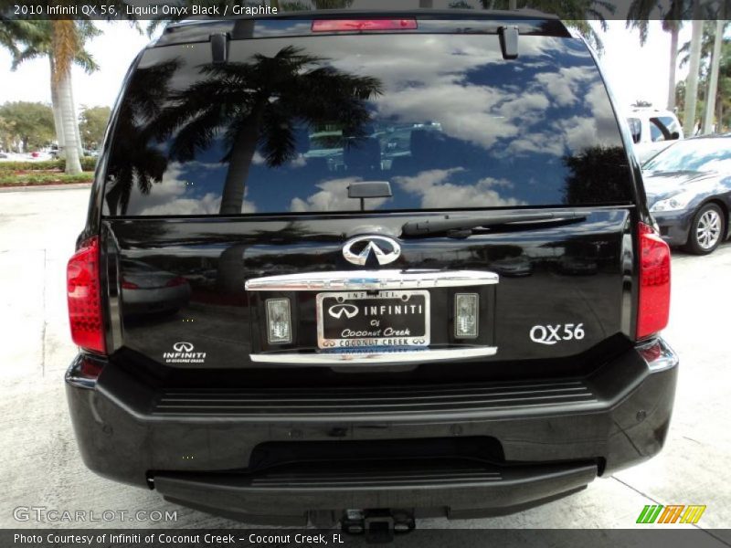 Liquid Onyx Black / Graphite 2010 Infiniti QX 56