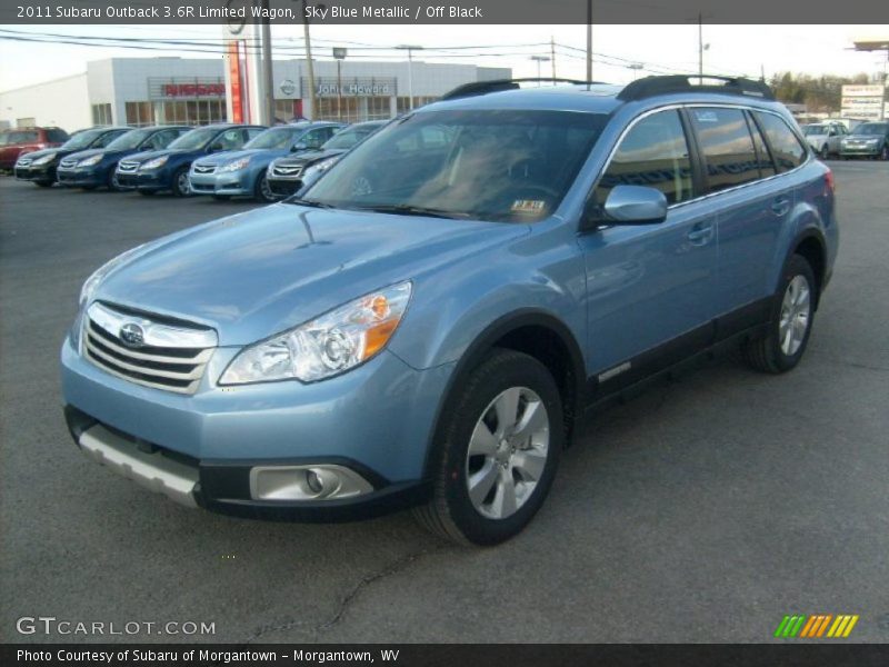 Front 3/4 View of 2011 Outback 3.6R Limited Wagon