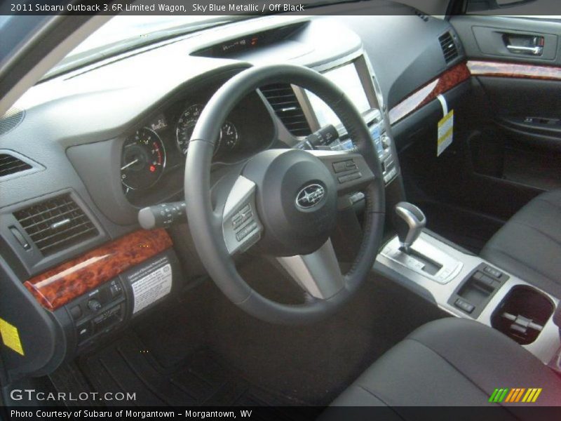  2011 Outback 3.6R Limited Wagon Off Black Interior