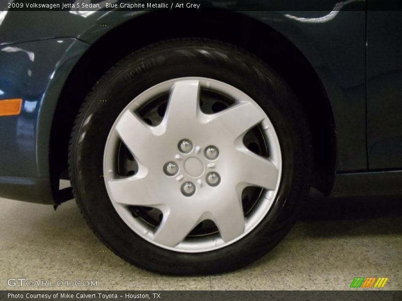 Blue Graphite Metallic / Art Grey 2009 Volkswagen Jetta S Sedan