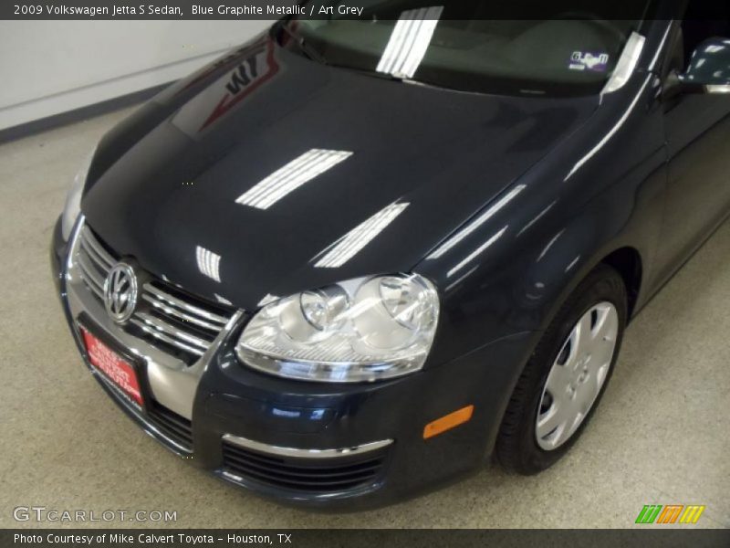 Blue Graphite Metallic / Art Grey 2009 Volkswagen Jetta S Sedan
