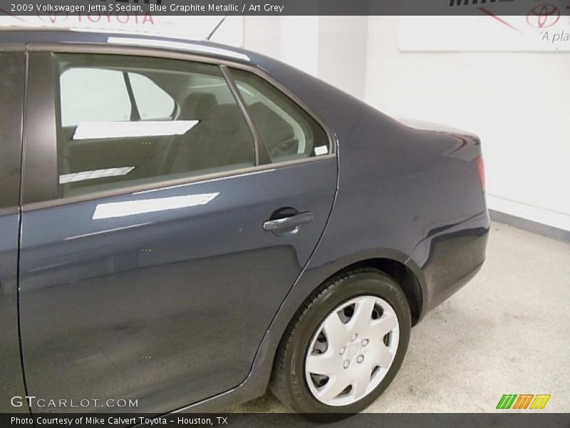 Blue Graphite Metallic / Art Grey 2009 Volkswagen Jetta S Sedan