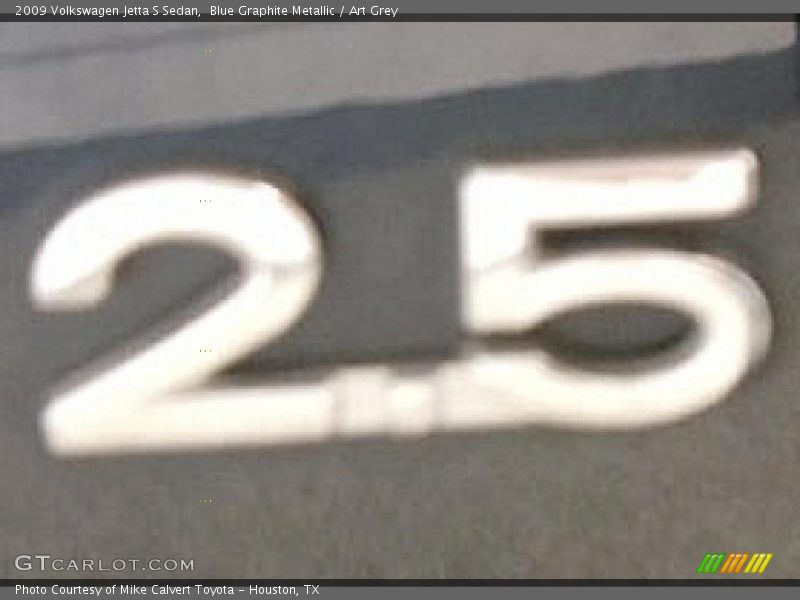 Blue Graphite Metallic / Art Grey 2009 Volkswagen Jetta S Sedan