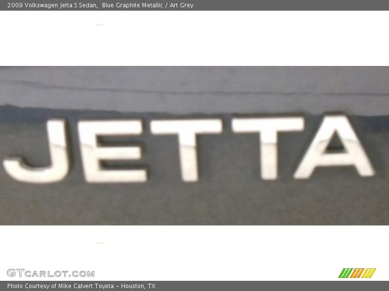 Blue Graphite Metallic / Art Grey 2009 Volkswagen Jetta S Sedan