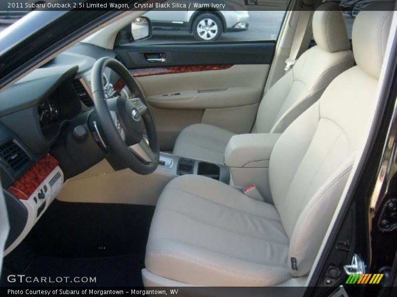  2011 Outback 2.5i Limited Wagon Warm Ivory Interior