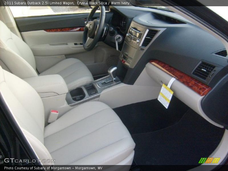  2011 Outback 2.5i Limited Wagon Warm Ivory Interior