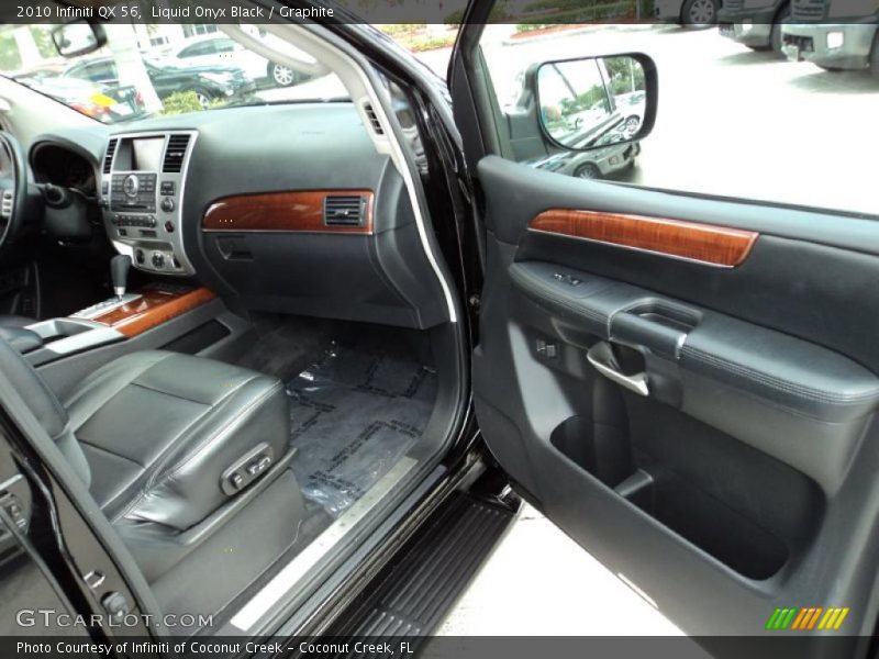 Liquid Onyx Black / Graphite 2010 Infiniti QX 56