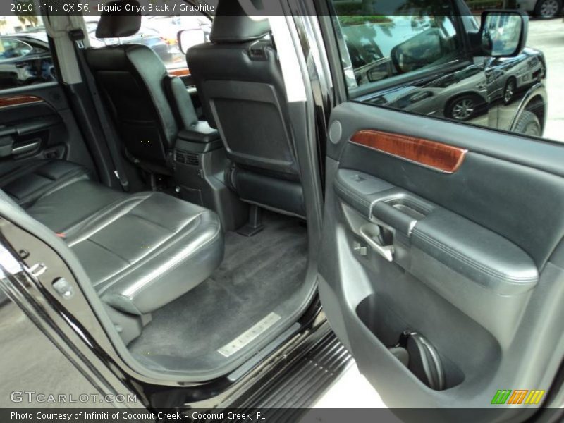 Liquid Onyx Black / Graphite 2010 Infiniti QX 56
