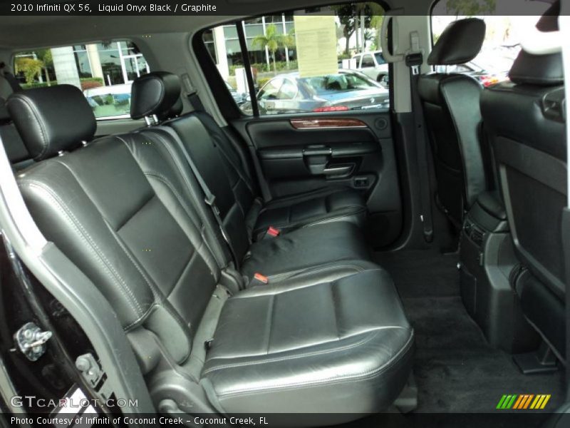 Liquid Onyx Black / Graphite 2010 Infiniti QX 56