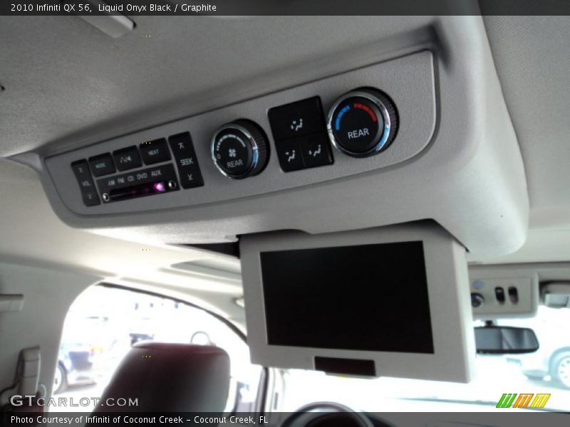 Liquid Onyx Black / Graphite 2010 Infiniti QX 56
