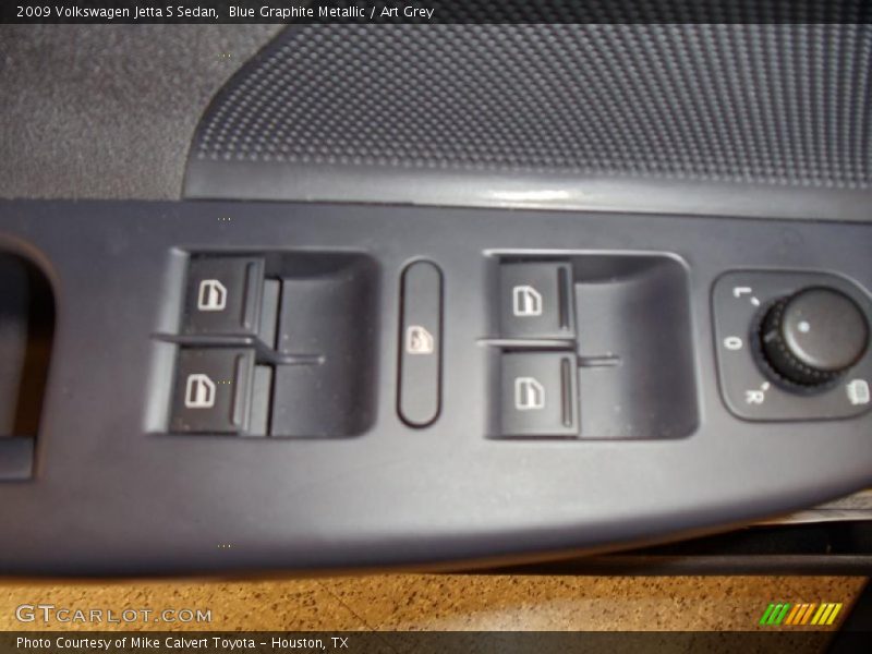 Blue Graphite Metallic / Art Grey 2009 Volkswagen Jetta S Sedan