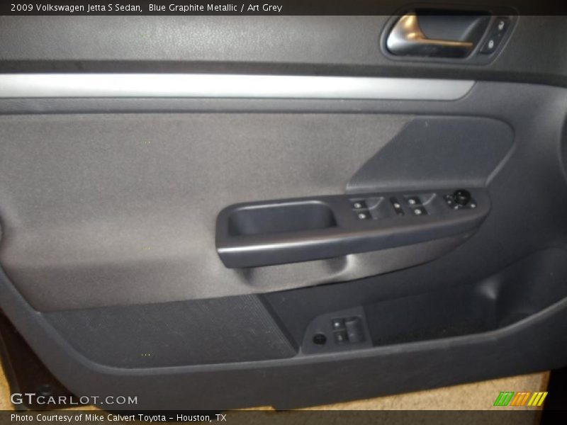 Blue Graphite Metallic / Art Grey 2009 Volkswagen Jetta S Sedan