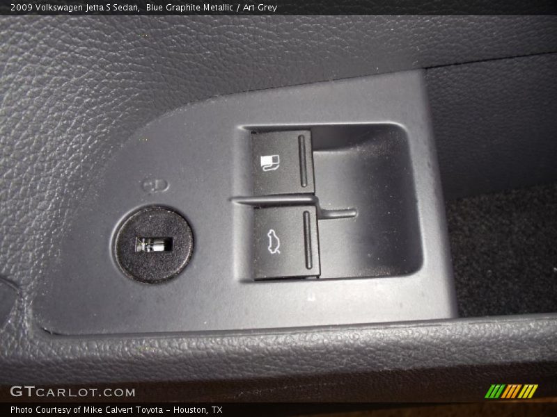 Blue Graphite Metallic / Art Grey 2009 Volkswagen Jetta S Sedan