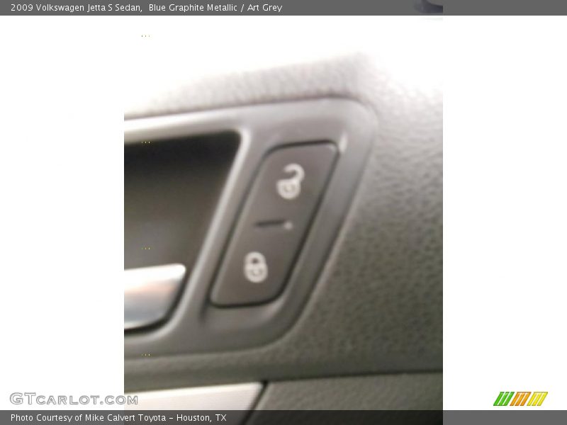 Blue Graphite Metallic / Art Grey 2009 Volkswagen Jetta S Sedan