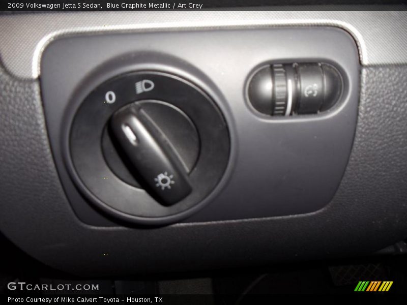 Blue Graphite Metallic / Art Grey 2009 Volkswagen Jetta S Sedan