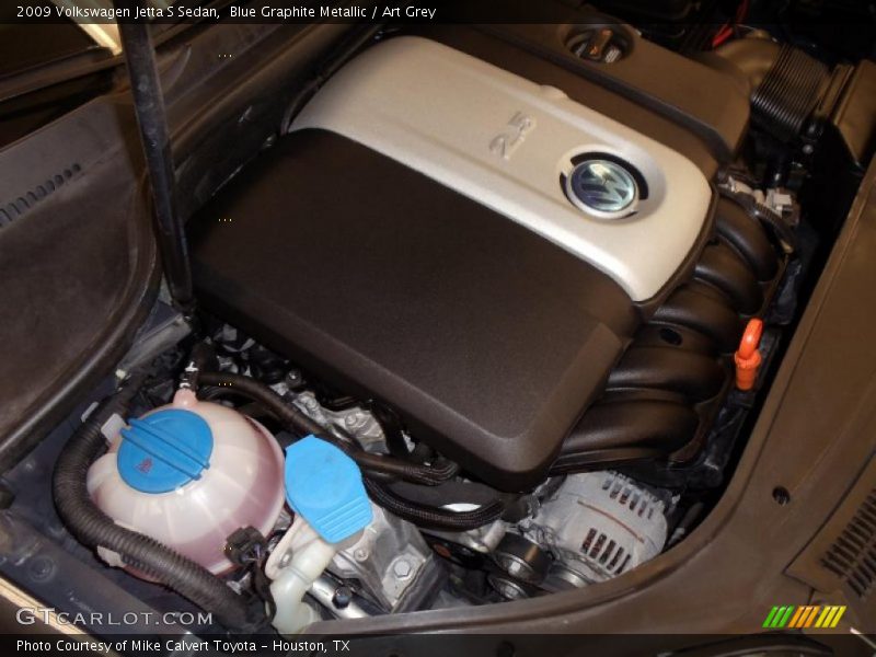 Blue Graphite Metallic / Art Grey 2009 Volkswagen Jetta S Sedan