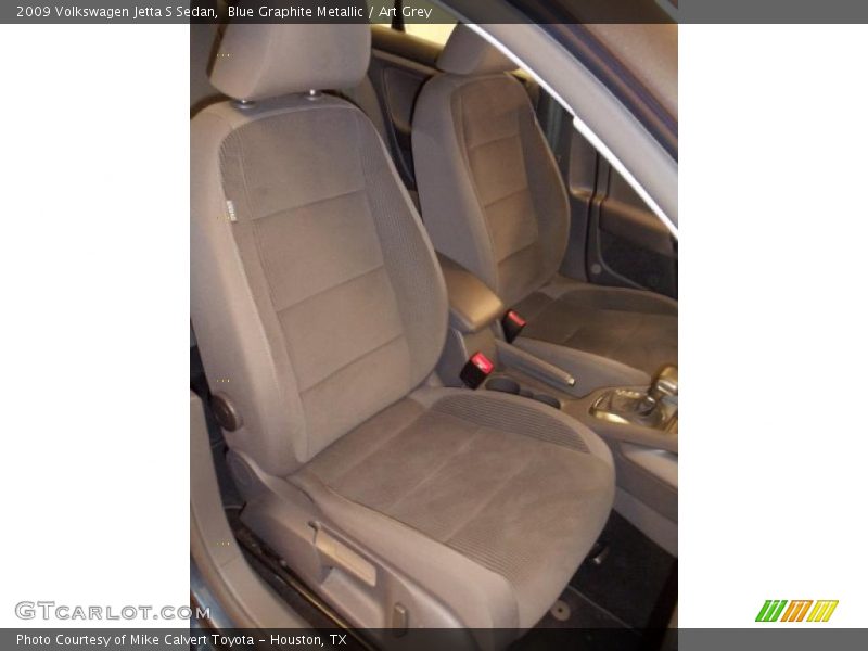 Blue Graphite Metallic / Art Grey 2009 Volkswagen Jetta S Sedan