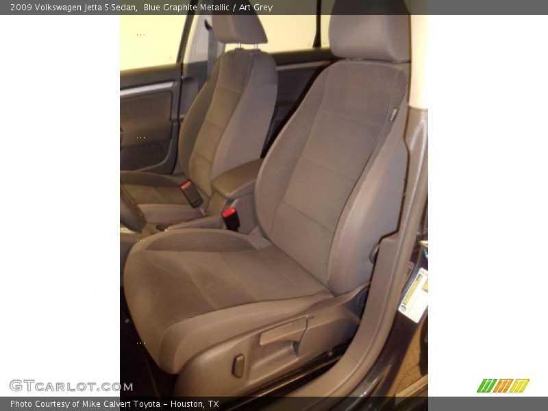 Blue Graphite Metallic / Art Grey 2009 Volkswagen Jetta S Sedan