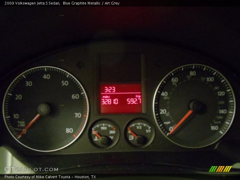Blue Graphite Metallic / Art Grey 2009 Volkswagen Jetta S Sedan