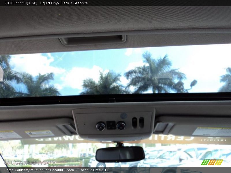 Liquid Onyx Black / Graphite 2010 Infiniti QX 56