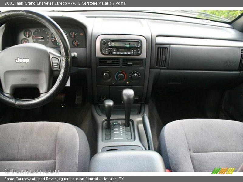 Silverstone Metallic / Agate 2001 Jeep Grand Cherokee Laredo 4x4
