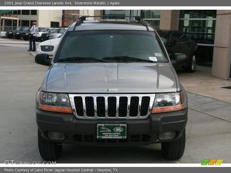 Silverstone Metallic / Agate 2001 Jeep Grand Cherokee Laredo 4x4