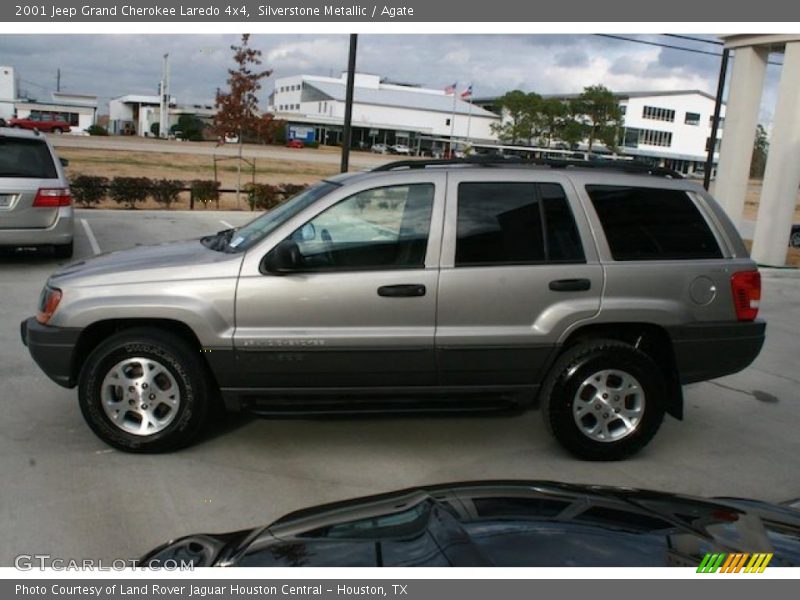 Silverstone Metallic / Agate 2001 Jeep Grand Cherokee Laredo 4x4