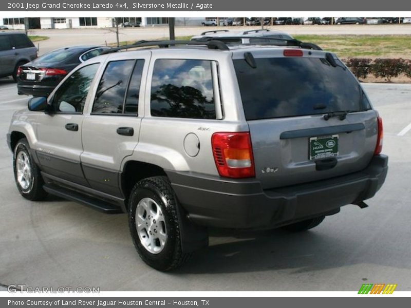 Silverstone Metallic / Agate 2001 Jeep Grand Cherokee Laredo 4x4