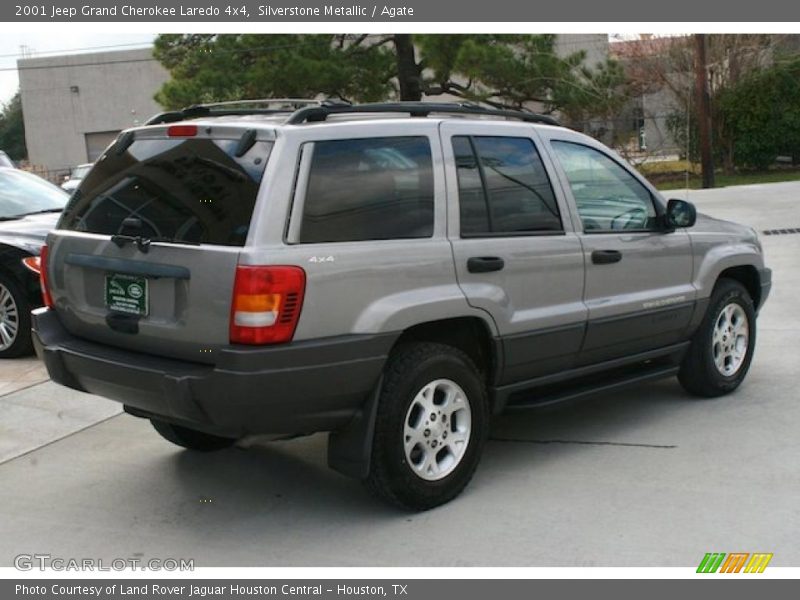 Silverstone Metallic / Agate 2001 Jeep Grand Cherokee Laredo 4x4